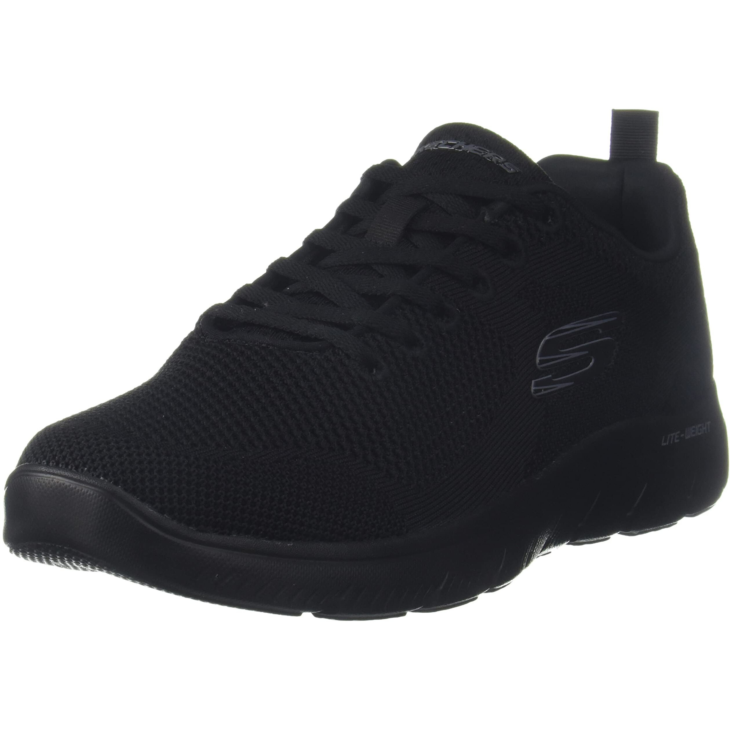 Skechers Mens Summits - Brisbane Black Sneaker - 10 UK (11 US) (232057ID-BBK)