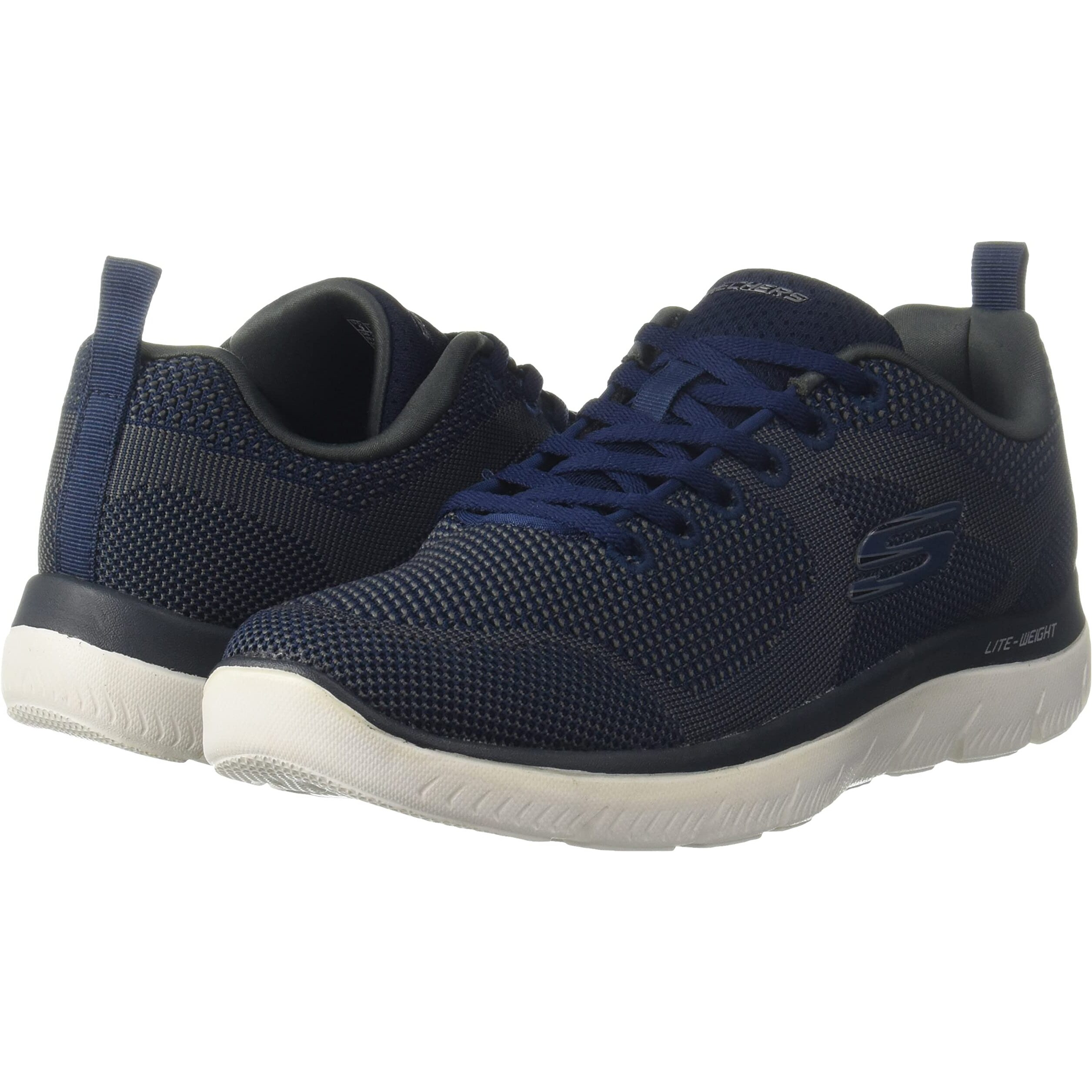 Skechers Mens Summits - Brisbane Navy Sneaker - 9 UK (10 US) (232057ID-NVY)