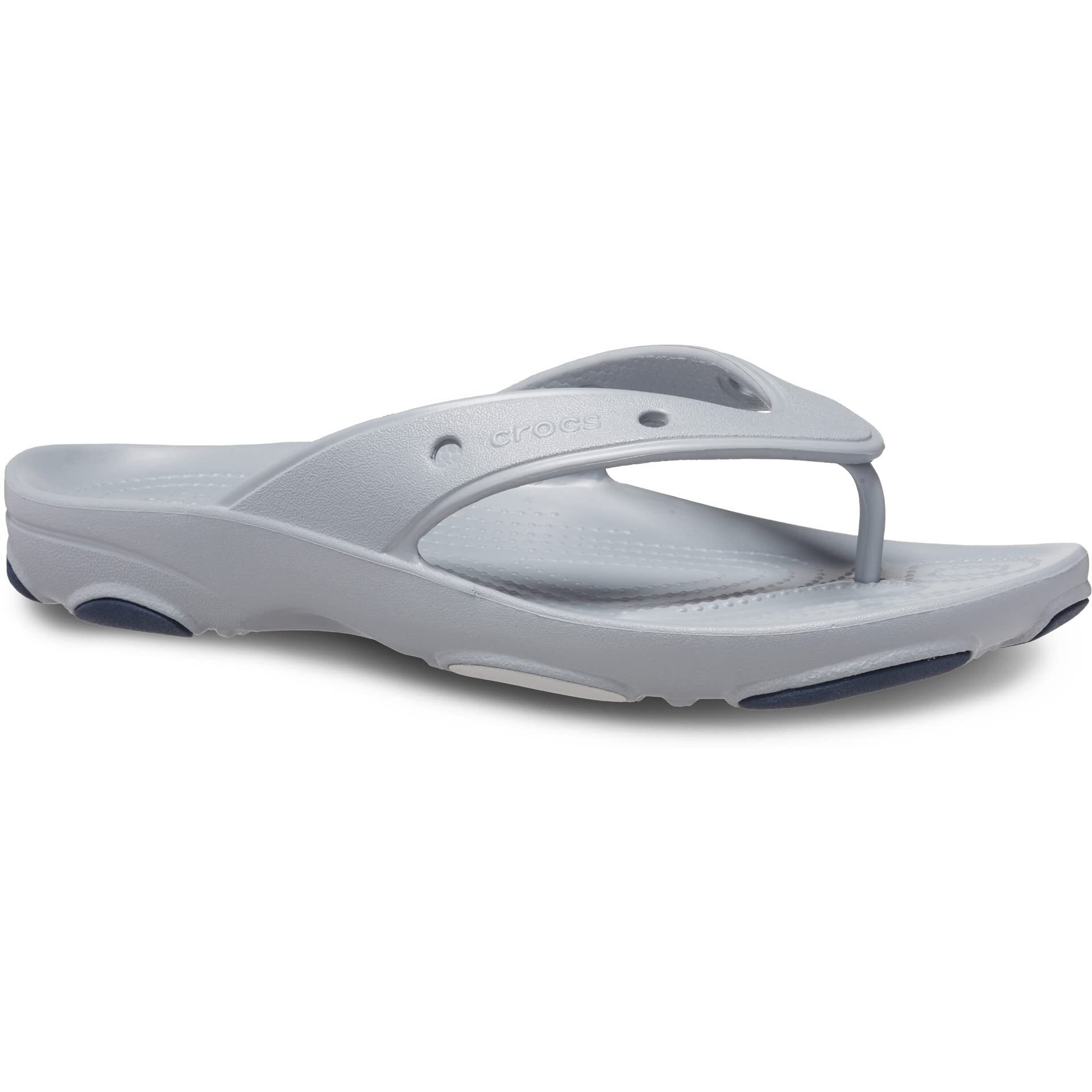 Crocs All-Terrain Grey Flip-(207712-007)-2 UK Men/ 2 UK Women (M2W4)