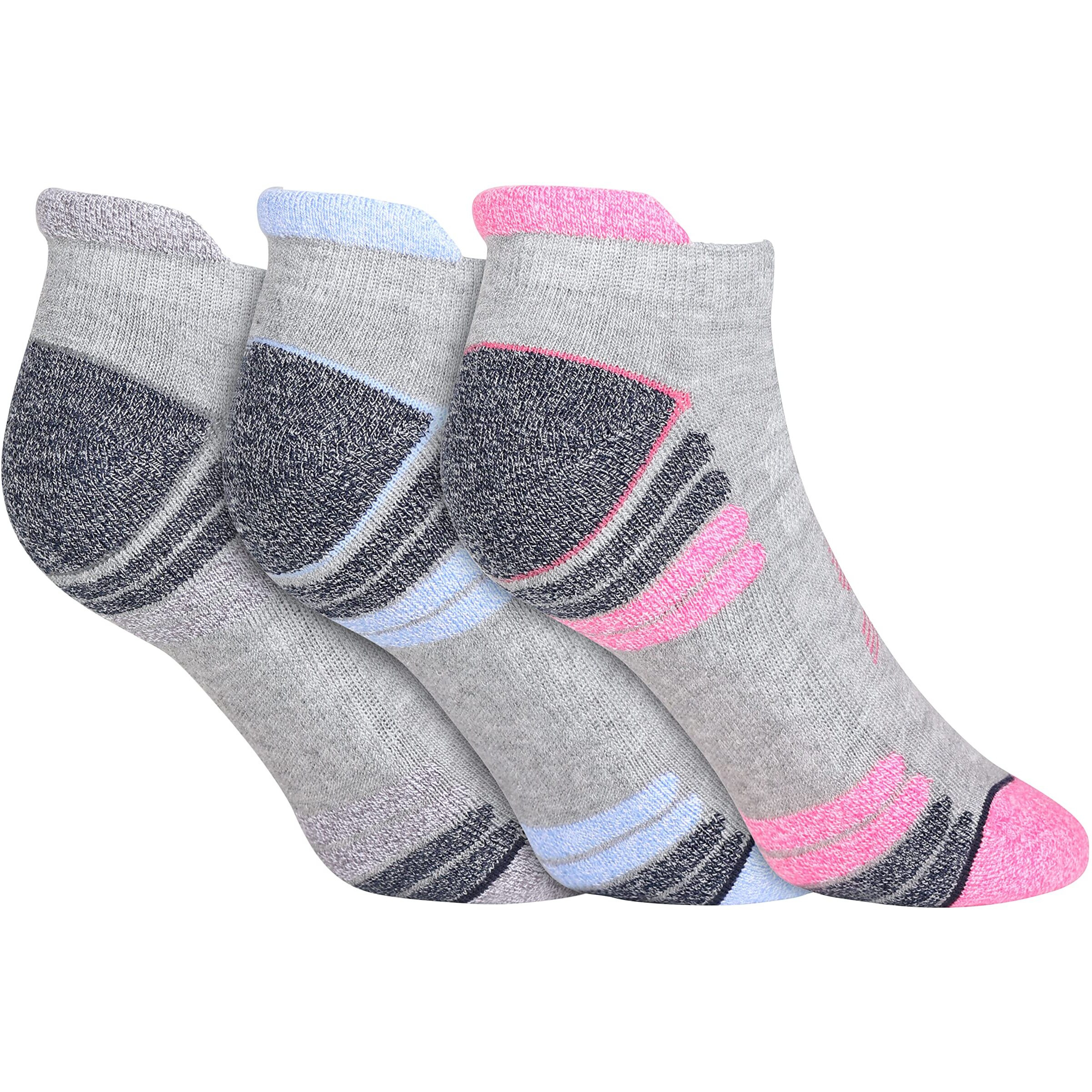 Skechers Polyester Women's Short Socks S20022Id-Gry M, Grey