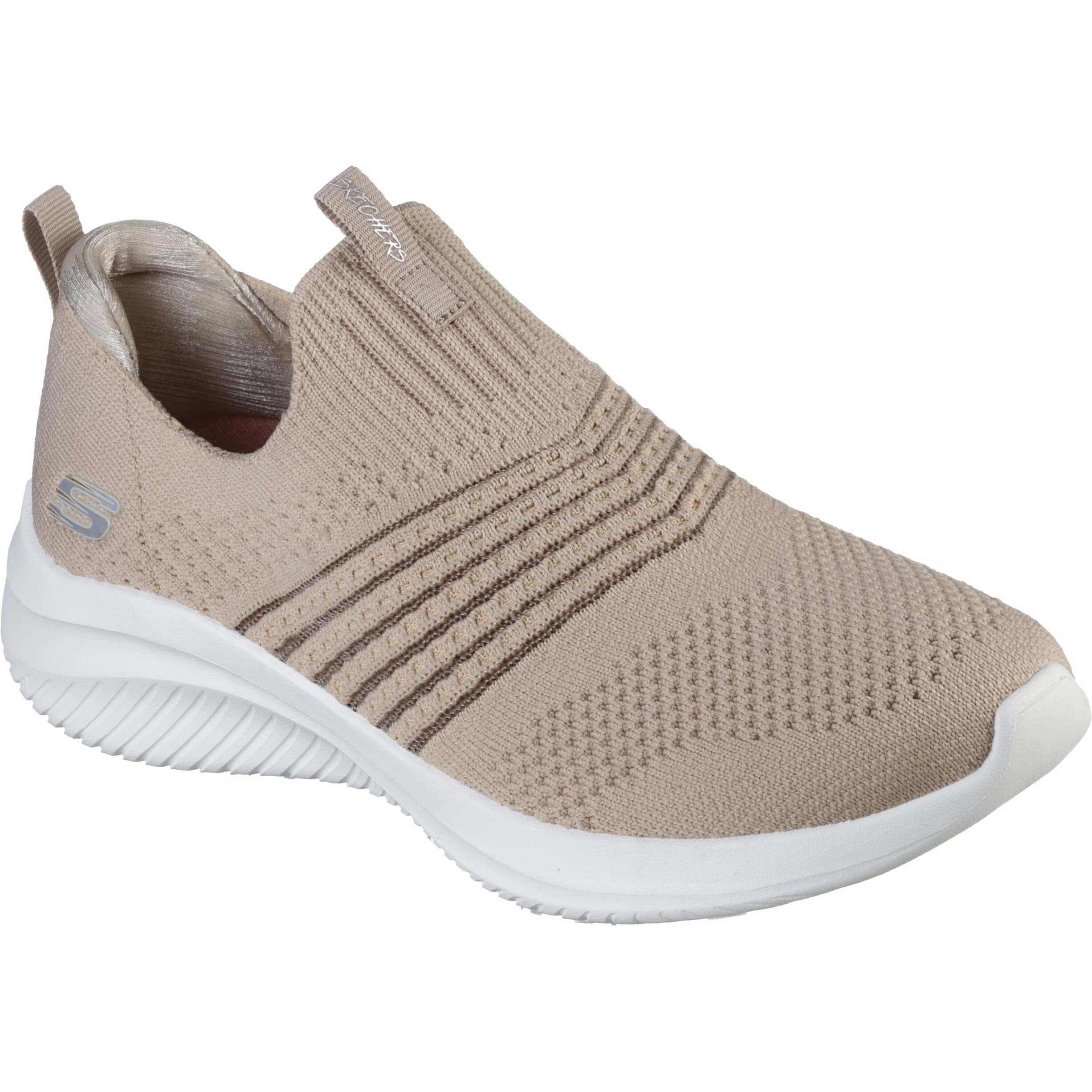 Skechers Ultra Flex 3.0-Classy Charm Casual Slip On Shoe for Womens, Taupe- 149855-TPE