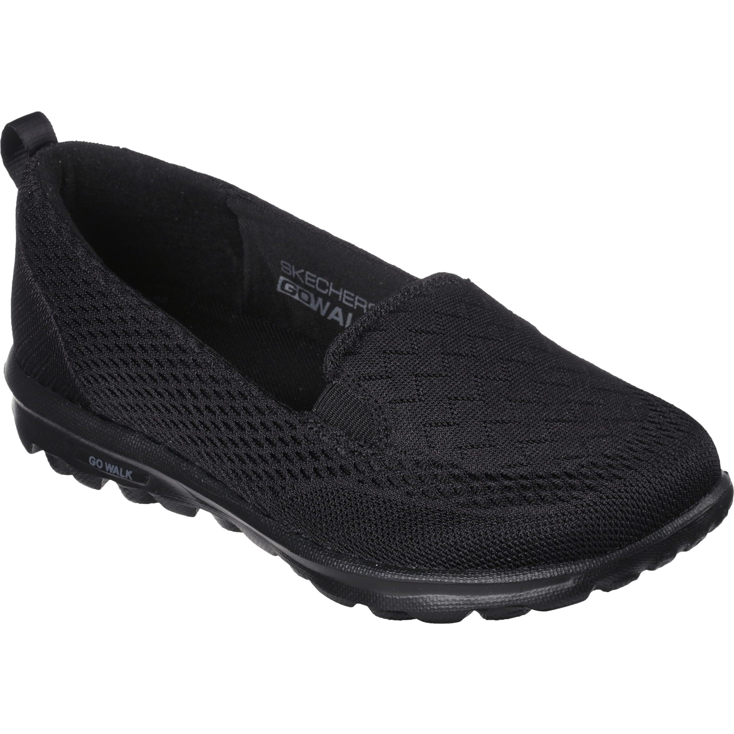 Skechers-Women's Sneakers-GO Walk Travel - TALIA-124998-BBK-10 Black