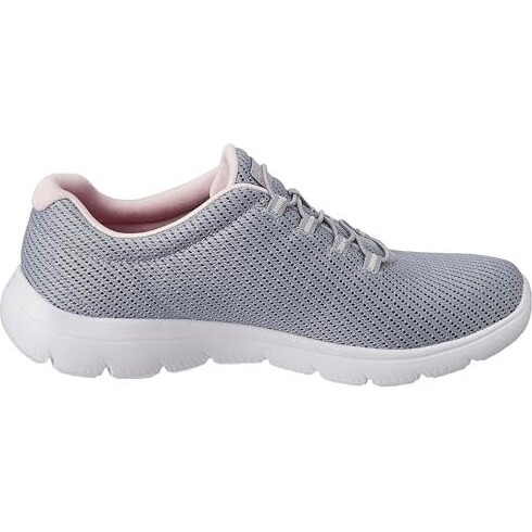 Skechers-Women's Casual Shoes-Summits - Quick LAPSE-12985ID-CCPK-6 Charcoal/Pink