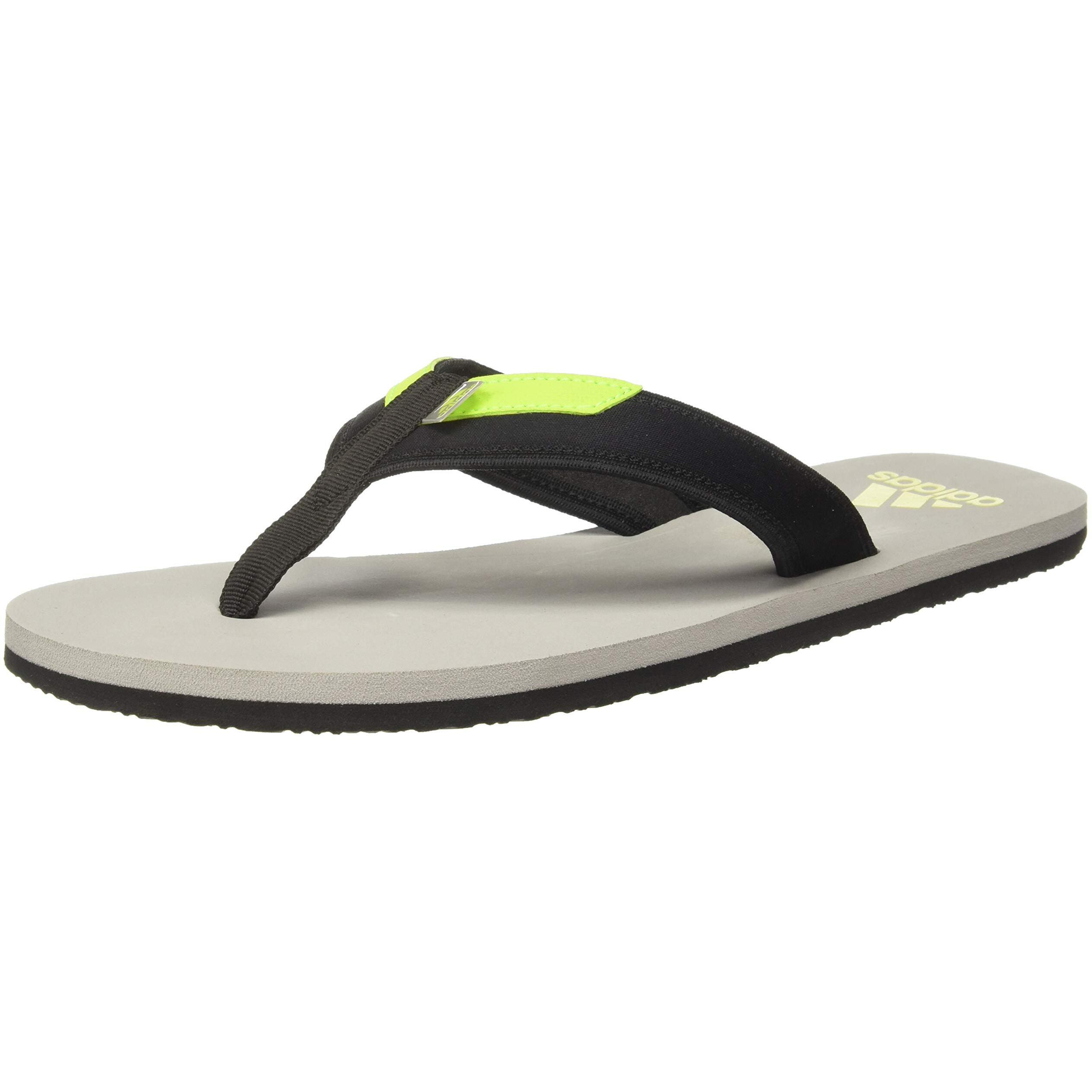 Adidas Mens Adirio Attack 2 Ms Dovgry/Cblack/Sslime Flip-Flop - 9 UK (Cm6095)