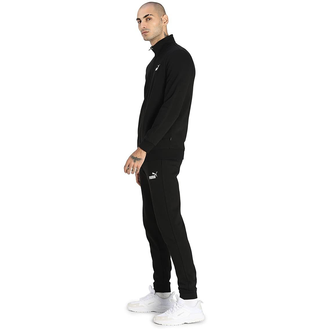 Puma Mens Clean Sweat Suit, Black, S (58584101)