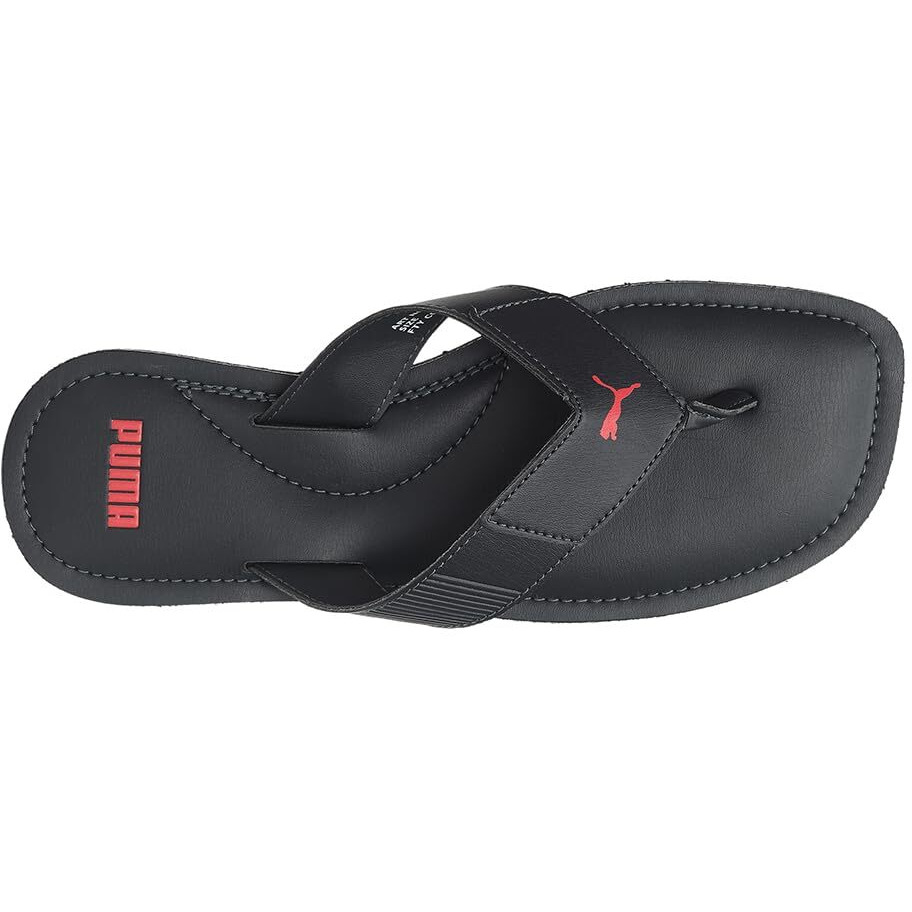Puma Men's Caper V3 IDP Dark Shadow-High Risk Red Sandal-10 UK (38531802)