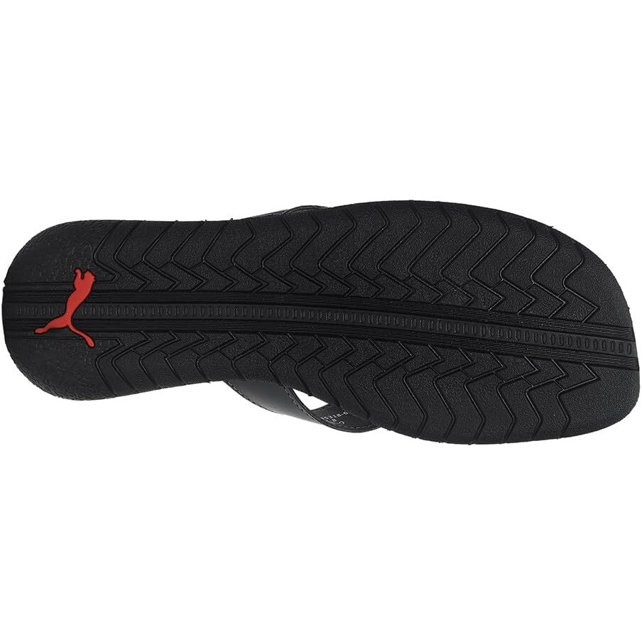 Puma Men's Caper V3 IDP Dark Shadow-High Risk Red Sandal-10 UK (38531802)