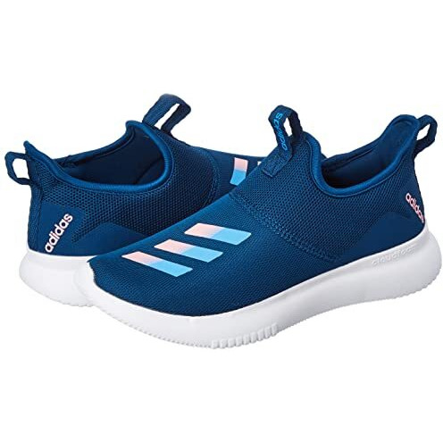 Adidas Women Synthetic Sheenwalk W Walking Shoe Blunit/Pulblu/Beampk (UK-5), Multicolor