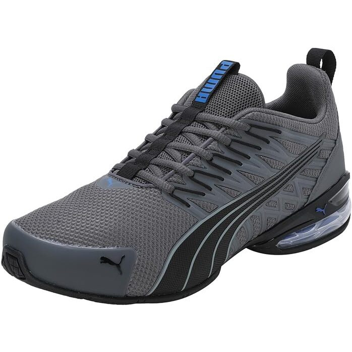 Puma Unisex-Adult Voltaic Evo Cool Dark Gray-Black-Cool Cobalt Running Shoe - 6 UK (37960104)