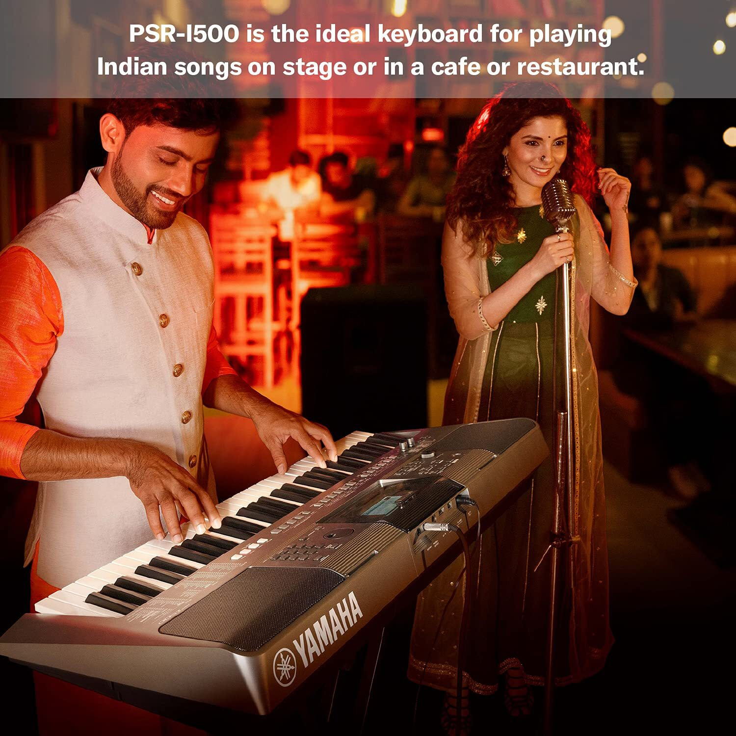 YAMAHA PSR-I500 PORTABLE KEYBOARD WITH ADAPTOR