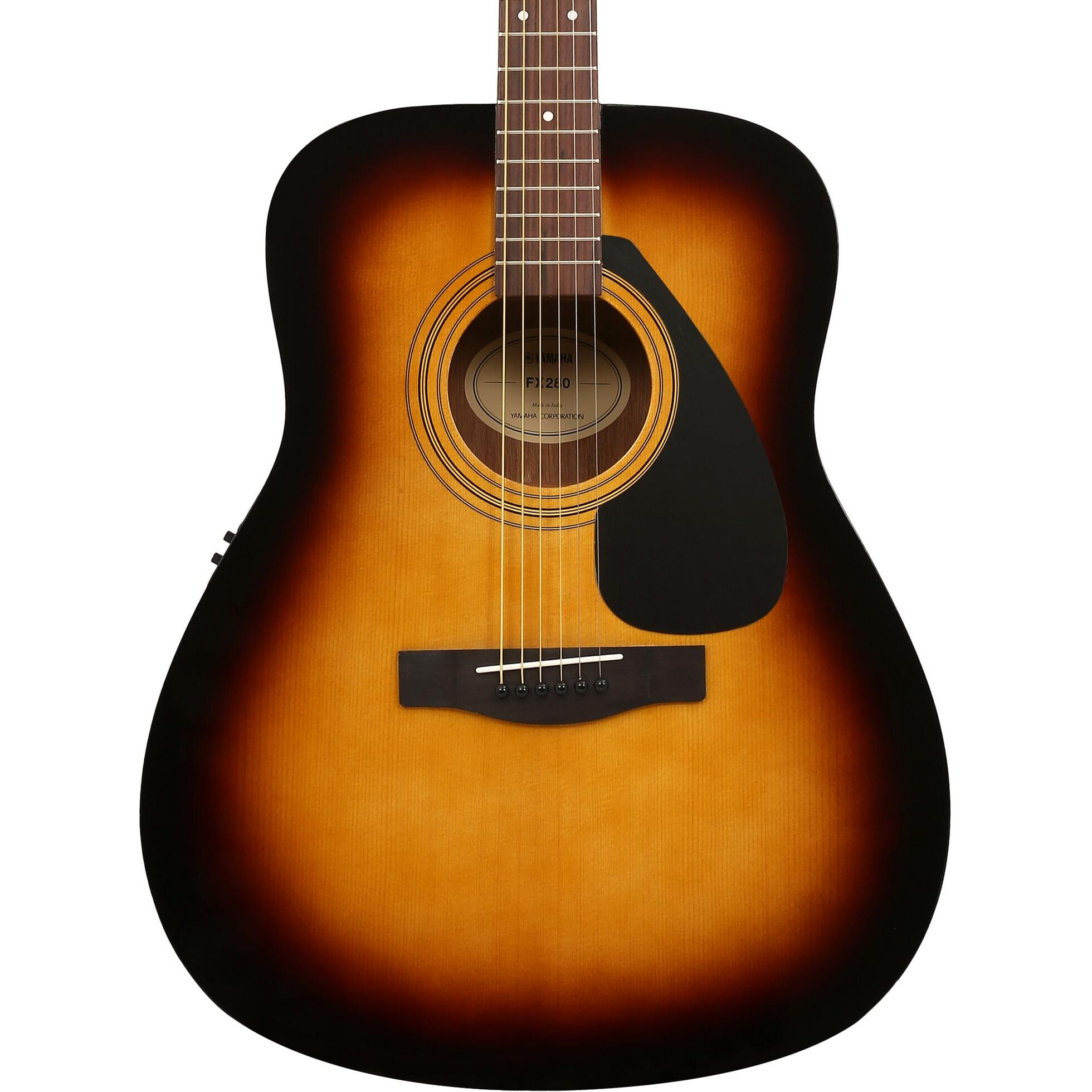 Yamaha Fx280 Tobacco Brown Sunburst Electro Acoustic Guitar - Wood