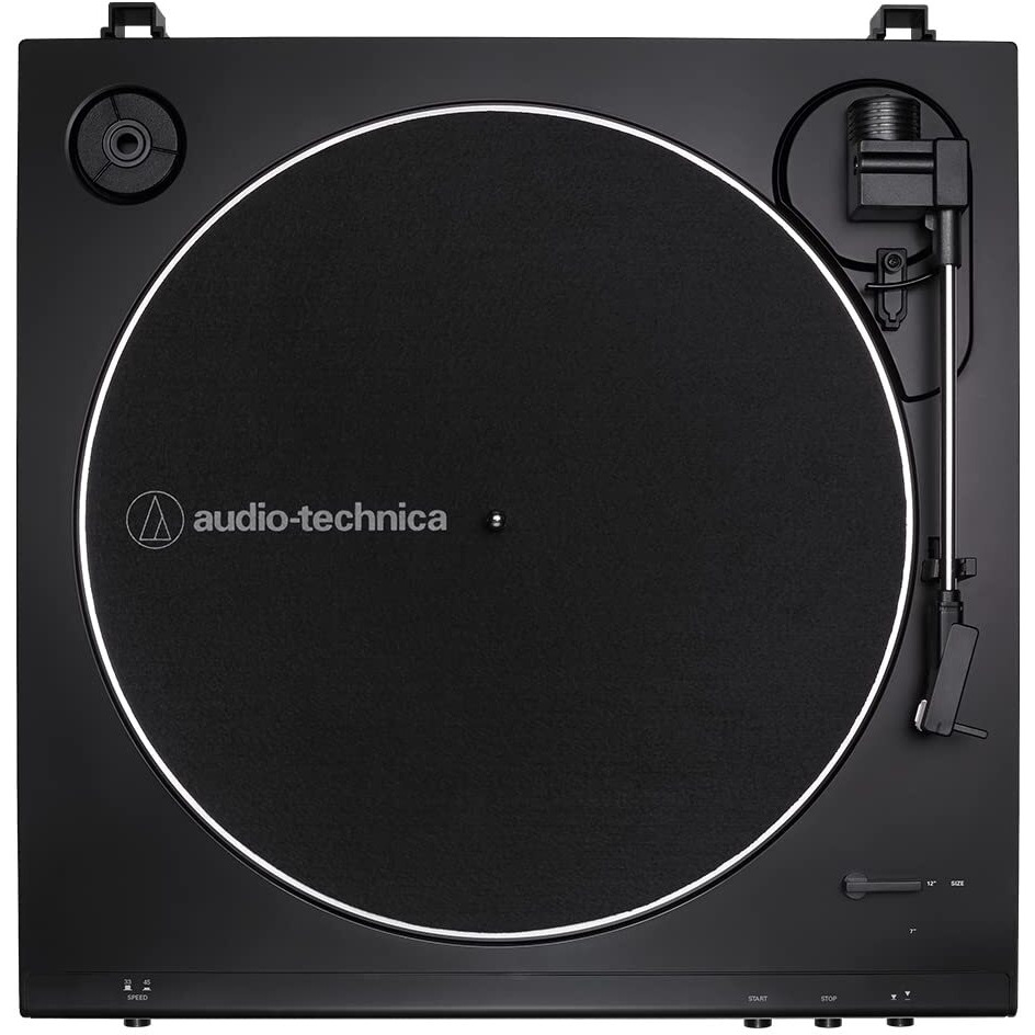 Audio-Technica AT-LP60X Fully Automatic Belt-Drive Stereo Turntable, Hi-Fi, 2 Speed, Vinyl Record Player, Dual Magnet Cartridge, Built-in Phono Preamp