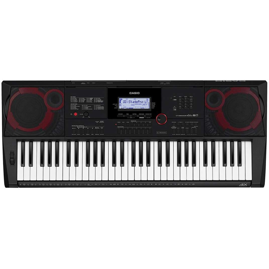 Casio CT-X8000IN 61-Key Portable Keyboard (Black)