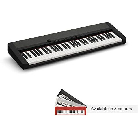 Casio Casiotone CT-S1 61-key Touch Sensitive Portable Keyboard - BLACK