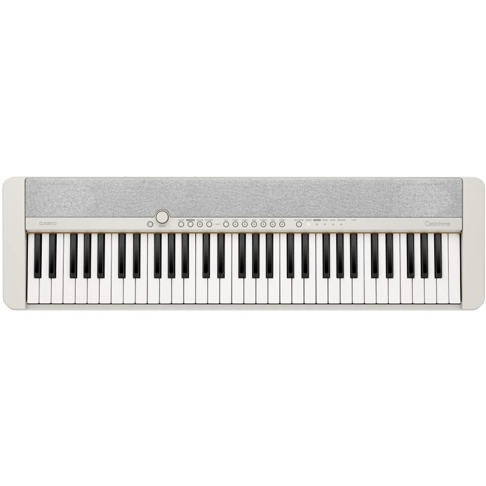 Casio Casiotone CT-S1 61-key Touch Sensitive Portable Keyboard - WHITE