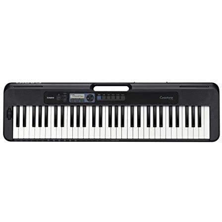 Casio CT-S300 Casiotone 61-Key Touch Sensitive Portable Keyboard (Black)