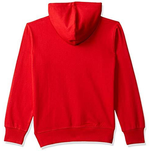 T2F Unisex-Child Cotton Hooded And Crew Neck Regular Sweatshirt (Bys-Ss-08_Multicolor_9-10 Years_Red_9 Years-10 Years)