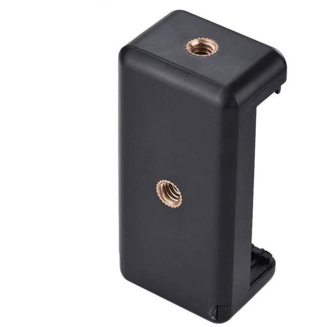 HUMBLE Universal Monopod Holder Clip for Mobile Camera Holder and Tripod Mount Holder- Black (Pack of 1)