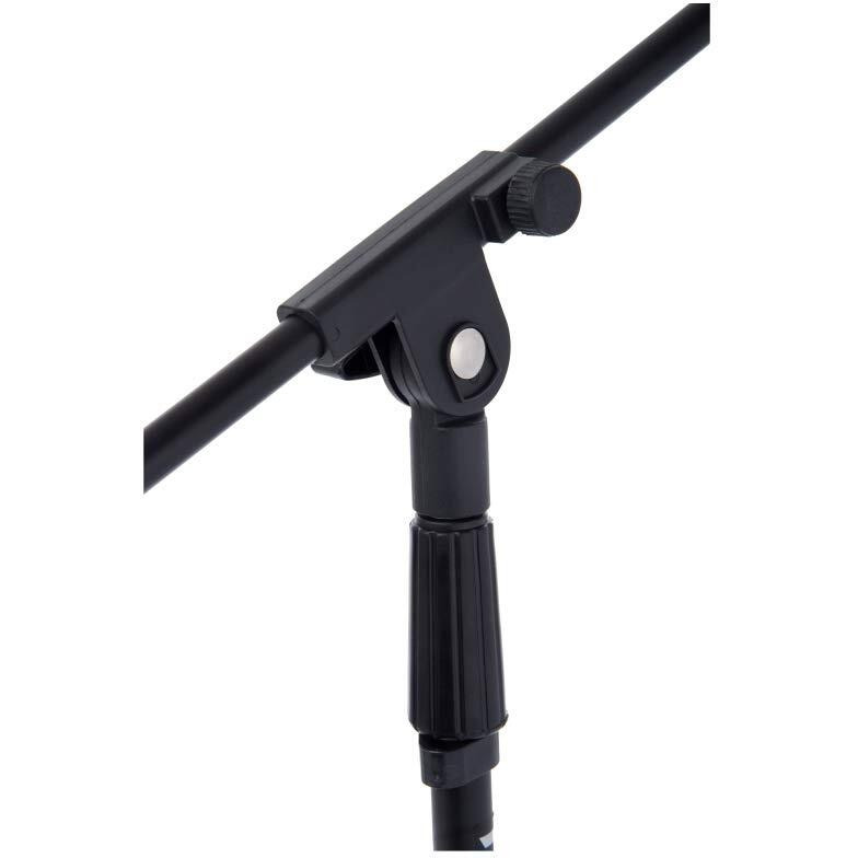 Hawk Proaudio HMS65 Tripod Mic Stand with Fixed-length Boom (Black)