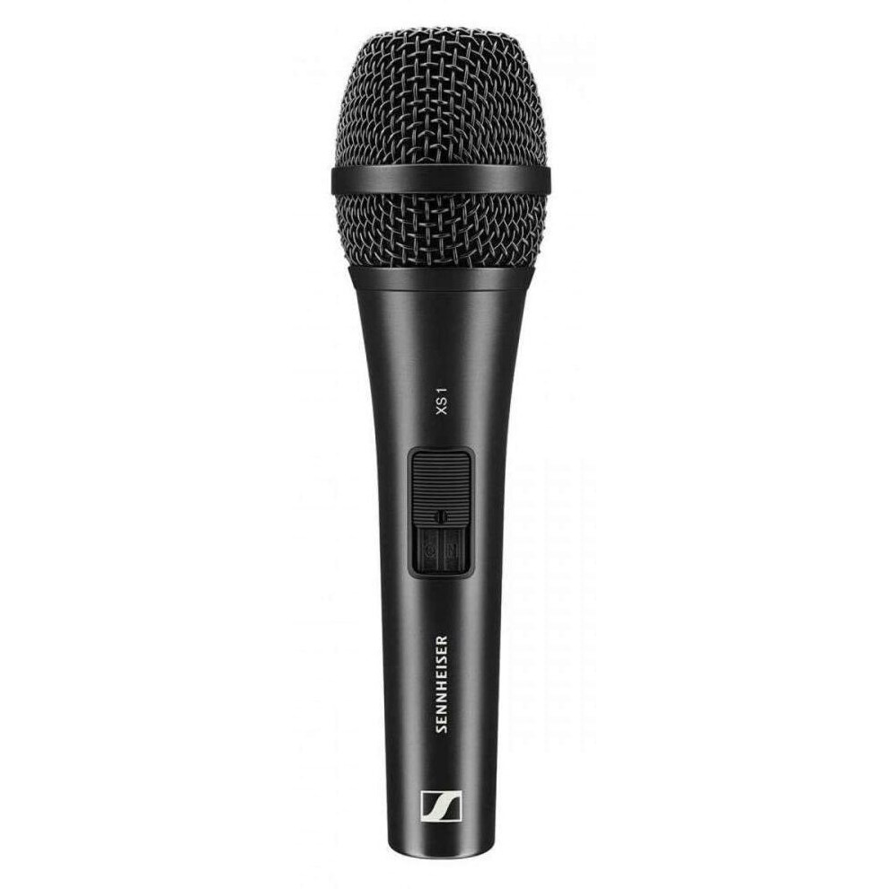 Sennheiser XS-1 Dynamic Cardioid XLR Unidirectional Microphone for Solo Vocals & Karaoke Singing, Speech and Choir Making - Black