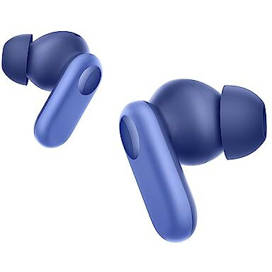 OnePlus Nord Buds 2r True Wireless in Ear Earbuds with Mic, 12.4mm Drivers, PlaybackUpto 38hr case,4-Mic Design, IP55 Rating [Triple Blue]