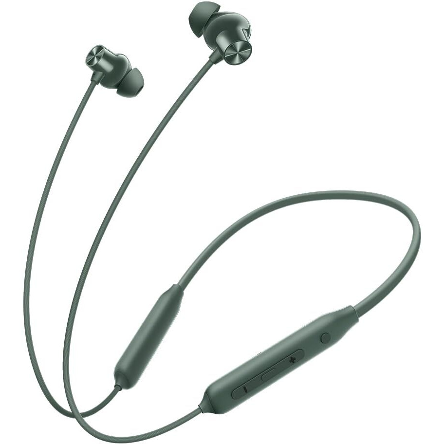 OnePlus Bullets Wireless Z2 ANC Bluetooth in Ear Earphones with Mic, 45dB Hybrid ANC, Bombastic Bass - 12.4 mm Drivers, 10 Mins Charge - 20 Hrs Music, 28 Hrs Battery (Grand Green)