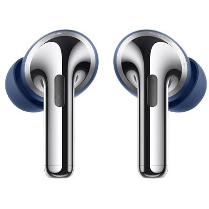 OnePlus Buds Pro 3 Bluetooth TWS in-Ear Buds - Dual Drivers, Dual DACs, Dynaudio EQs, Up to 50dB Adaptive Noise Cancellation, Up to 43Hrs Battery - Sapphire Blue