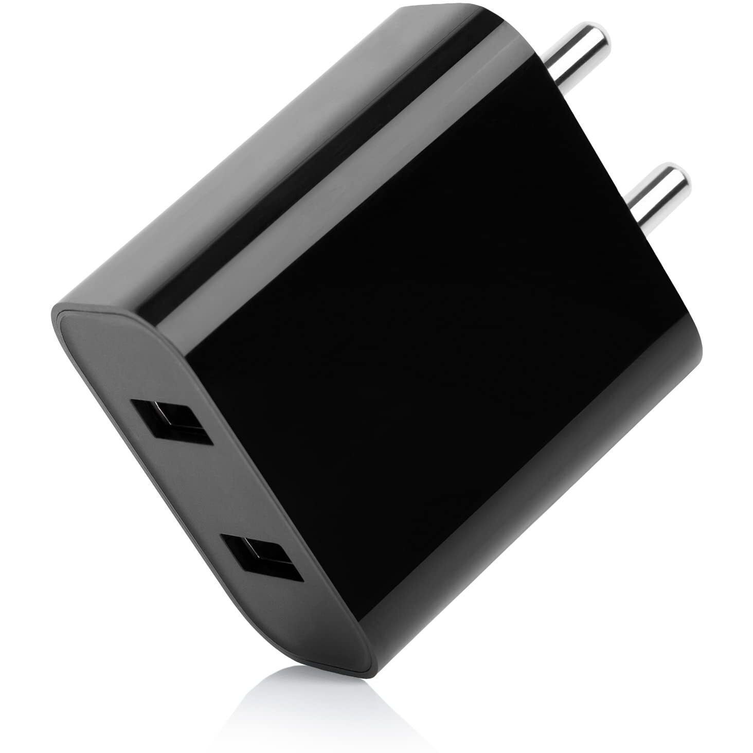 Mi 18W Dual Port Charger (Mi/Xiaomi/Redmi Charger, Fast Data Transfer, Qualcomm Quick Charge 3.0, BIS Certified, Strong and Compact Design, 5V-3A/9V-2A/12W-1.5A, Double Port Output)