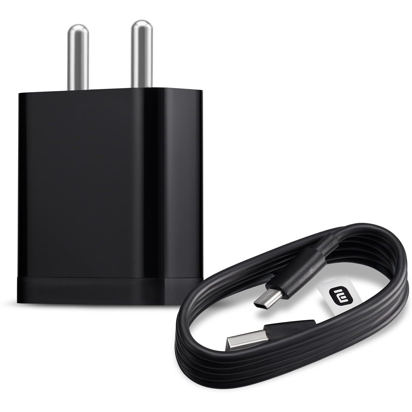 Mi Xiaomi 2A Fast Charger USB-A Power Adapter - Phone Wall Charger Compatible with Android, Samsung Galaxy, Xiaomi Redmi, Headphones, Bluetooth Devices - 10W Mobile Charging Block - Black