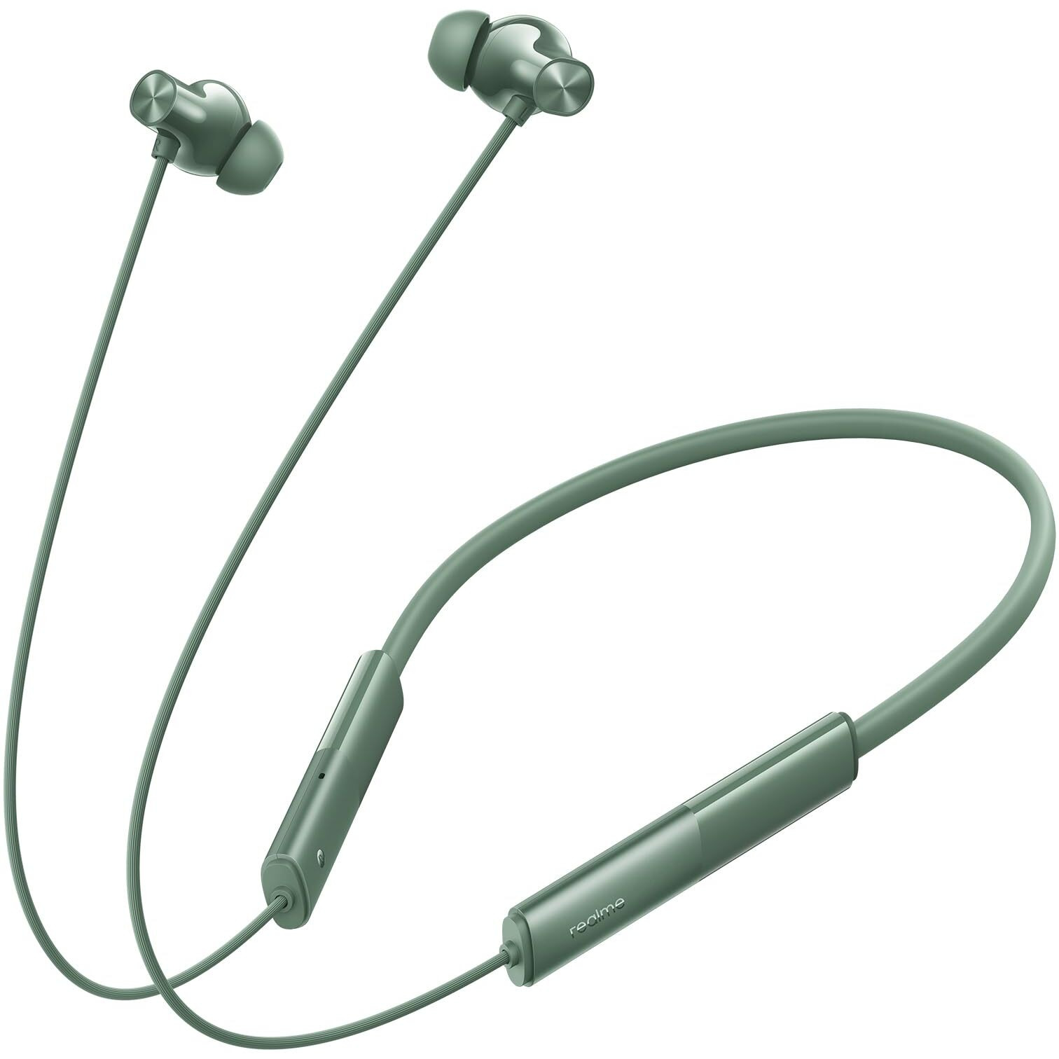 realme Buds Wireless 3 Neo in Ear Neckband with 13.4 mm Dynamic Bass Boost Driver,Upto 32h Playback,Fast Charge, AI ENC,45ms Low Latency,IP55 Dust & Water resistannt & Bluetooth v5.4 (Green)
