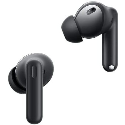 realme Buds T310 Truly Wireless in-Ear Earbuds with 46dB Hybrid ANC, 360 Spatial Audio, 12.4mm Dynamic Bass Driver, Upto 40Hrs Battery and Fast Charging (Vibrant Black)