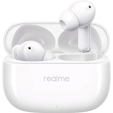 realme Buds T310 Truly Wireless in-Ear Earbuds with 46dB Hybrid ANC, 360 Spatial Audio, 12.4mm Dynamic Bass Driver, Upto 40Hrs Battery and Fast Charging (Agile White)