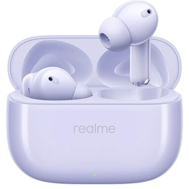 realme Buds T310 Truly Wireless in-Ear Earbuds with 46dB Hybrid ANC, 360 Spatial Audio, 12.4mm Dynamic Bass Driver, Upto 40Hrs Battery and Fast Charging (Monet Purple)