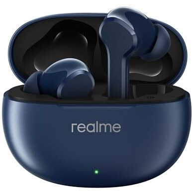 realme Buds T110 Bluetooth Truly Wireless in Ear Earbuds with mic, AI ENC for Calls, Google Fast Pair, 38 Hours Total Playback with Fast Charging and Low Latency Gaming Mode (Jazz Blue)