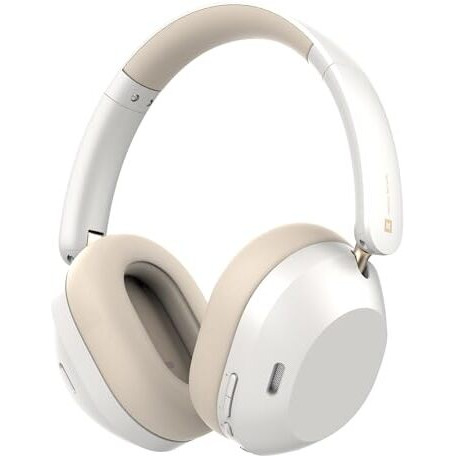 realme TechLife Studio H1 Over The Ear Headphone with 70Hours Playtime 360 Spatial Audio, 40mm Drivers, 80ms Superlow Latency, 43 dB Adaptive ANC-White