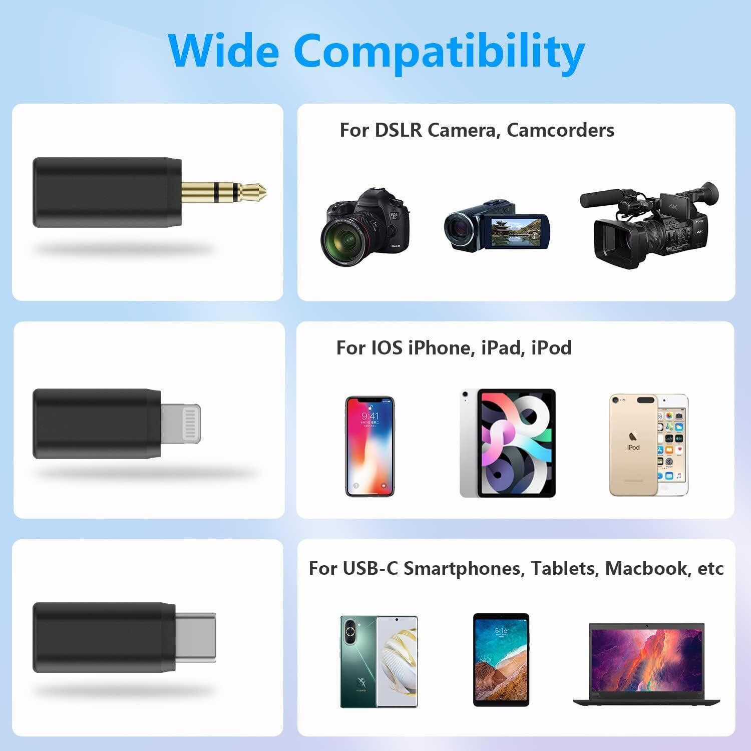 Boya BOYALINK Wireless Microphone for iPhone/Android/Camera/DSLR Vlogging, All-in-One Dual Wireless Noise Cancellation Mic System with 100m Range, Charging Case with 30H Battery Backup for Youtubers