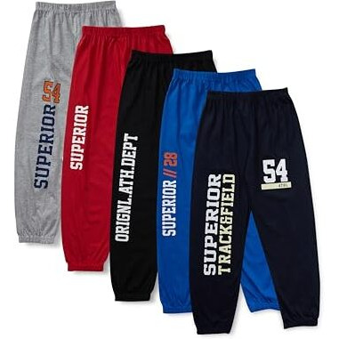T2F Boy's Regular Fit Pants (BYSTRK16_Multicolor 2_11 Years-12 Years)