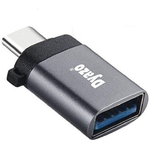 Dyazo USB Type C 3.1/3.0 to USB A Female OTG Adapter Compatible with MacBook Pro/Air 2019 2018 2017, Galaxy S20 S20+ Ultra Note 10 S9 S8USB Adapter, MacBook Air 2018 & All Type-C Devices