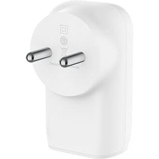 Belkin 3-Port USB-C Wall Charger with PPS 67W, USB-C PD 3.1 Enabled Fast Charging iPhone Charger for iPhone 16 Series, MacBook Pro, AirPods, Galaxy, and Other PD Enabled Devices - White