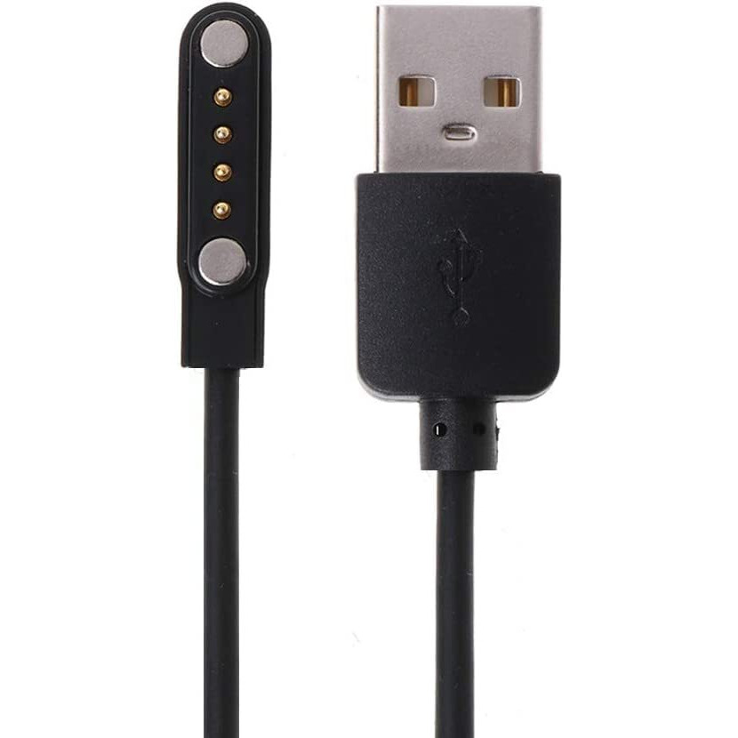 iTronix charger cable for Fire Boltt Talk/Talk Pro/Thunder/360 Pro/Visionary/Invincible/Invincible Plus/Diamond/Infinity/Infinity Luxe/Eclipse/Quantum/Rock/Emperor/Wonder smartwatches
