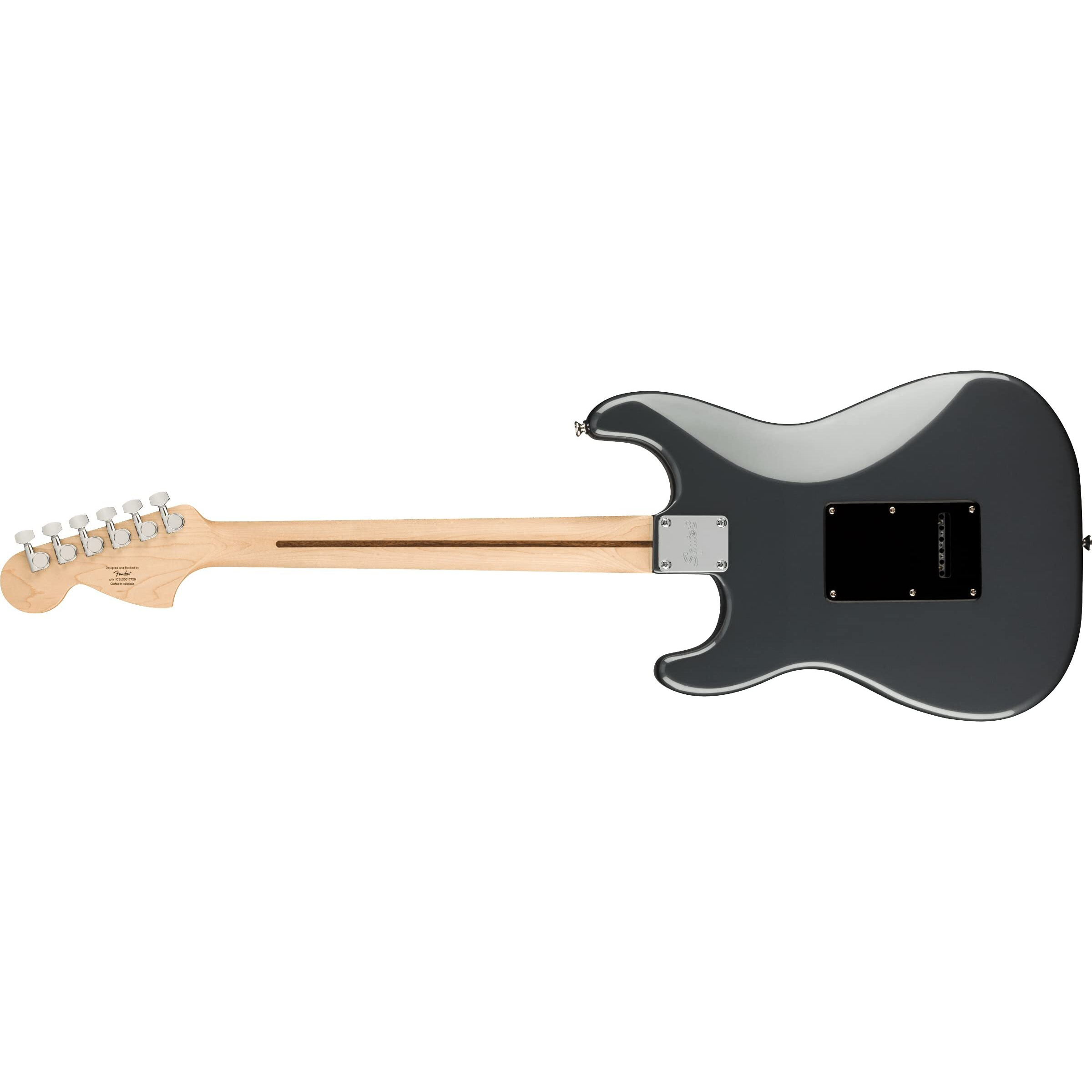 Fender Squier Affinity Strat HH Charcoal Frost Metallic 378051569