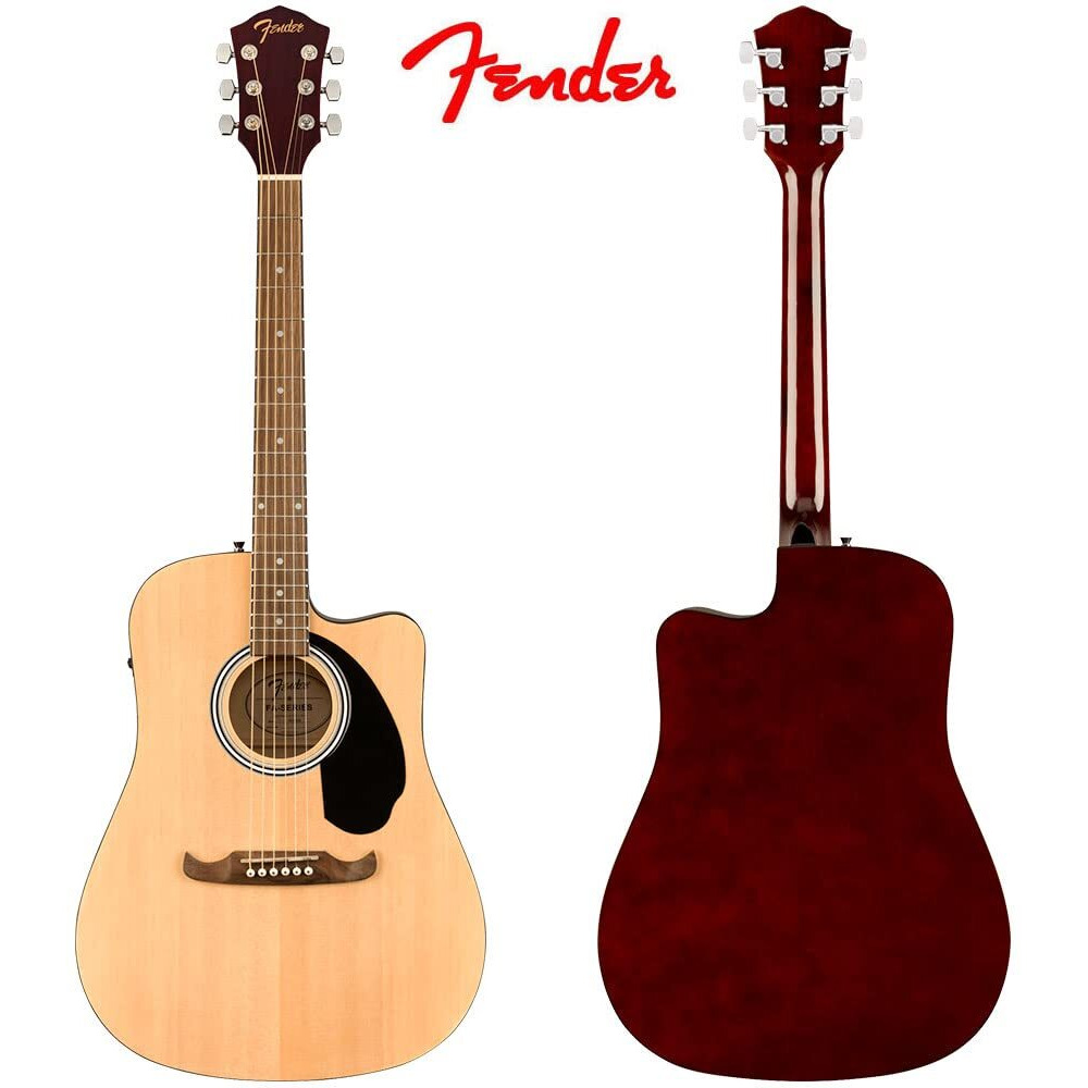 Fender Acoustic Guitar Dreadnought Cutaway Electronics FA-125CE Natural 971113221