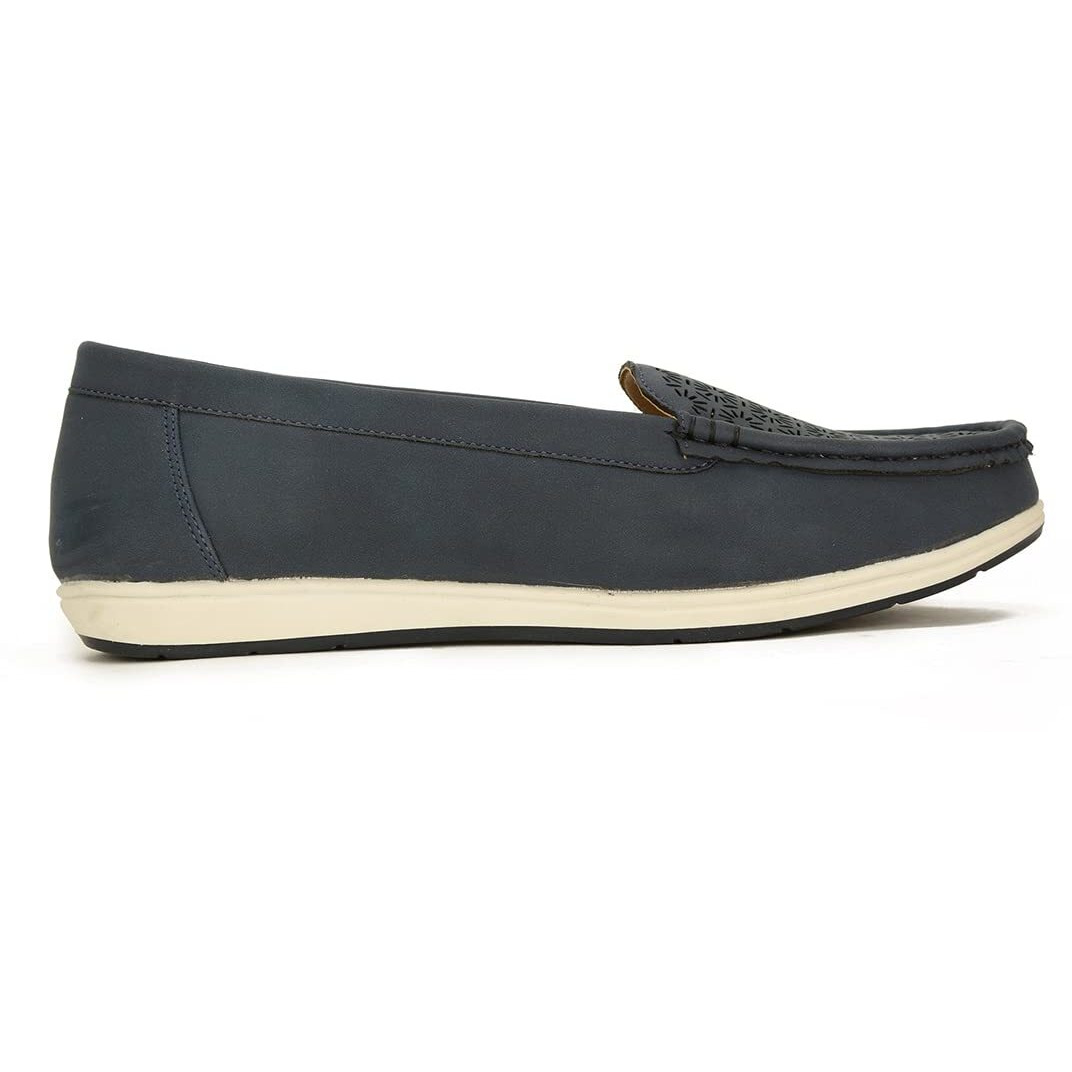 Bata Womens Mario Loafers, (5519609), UK 5 Blue