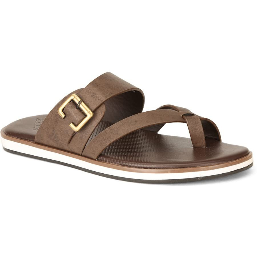 Bata Mens Pedra Tr Sandals, Brown