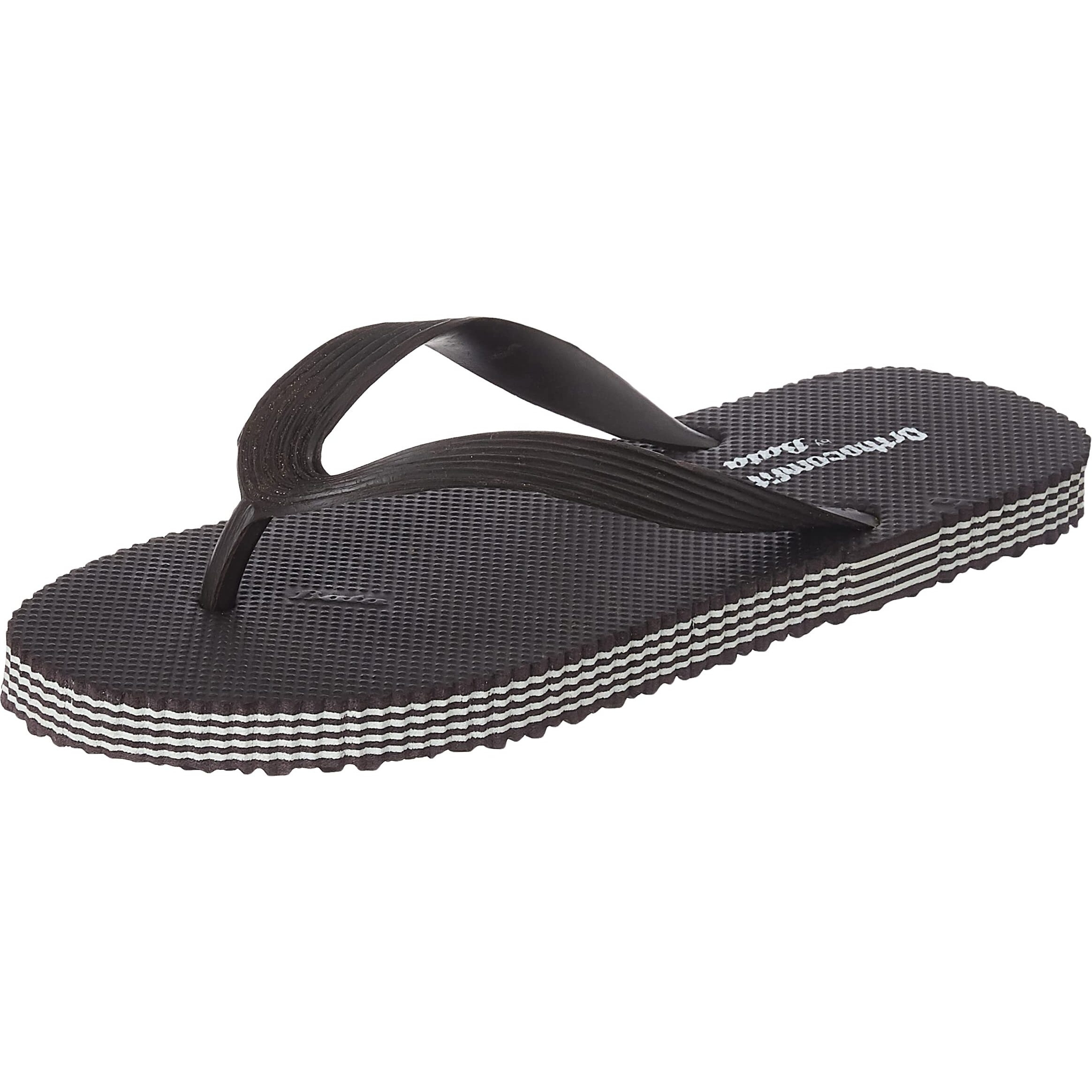 Bata Sunshine mens ORTHO COMFIT MENS Brown Slipper