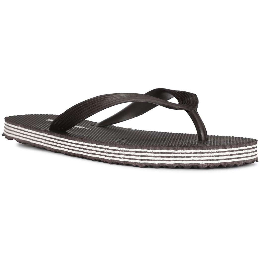 BATA Mens Ortho Comfit Mens Brown Slipper