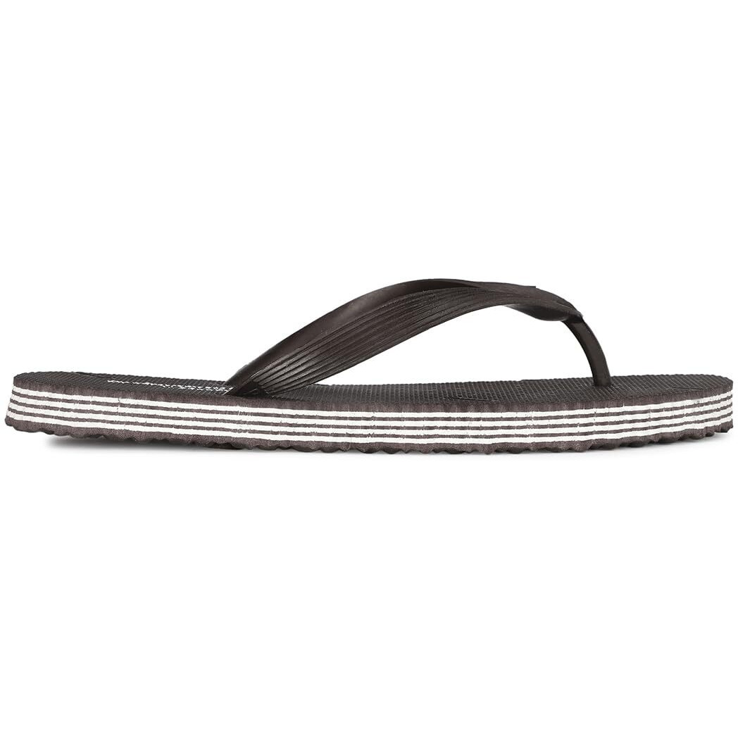 BATA Mens Ortho Comfit Mens Brown Slipper