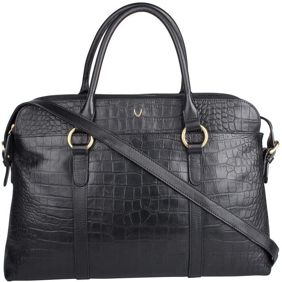 Hidesign Women's Shoulder Bag (Black)