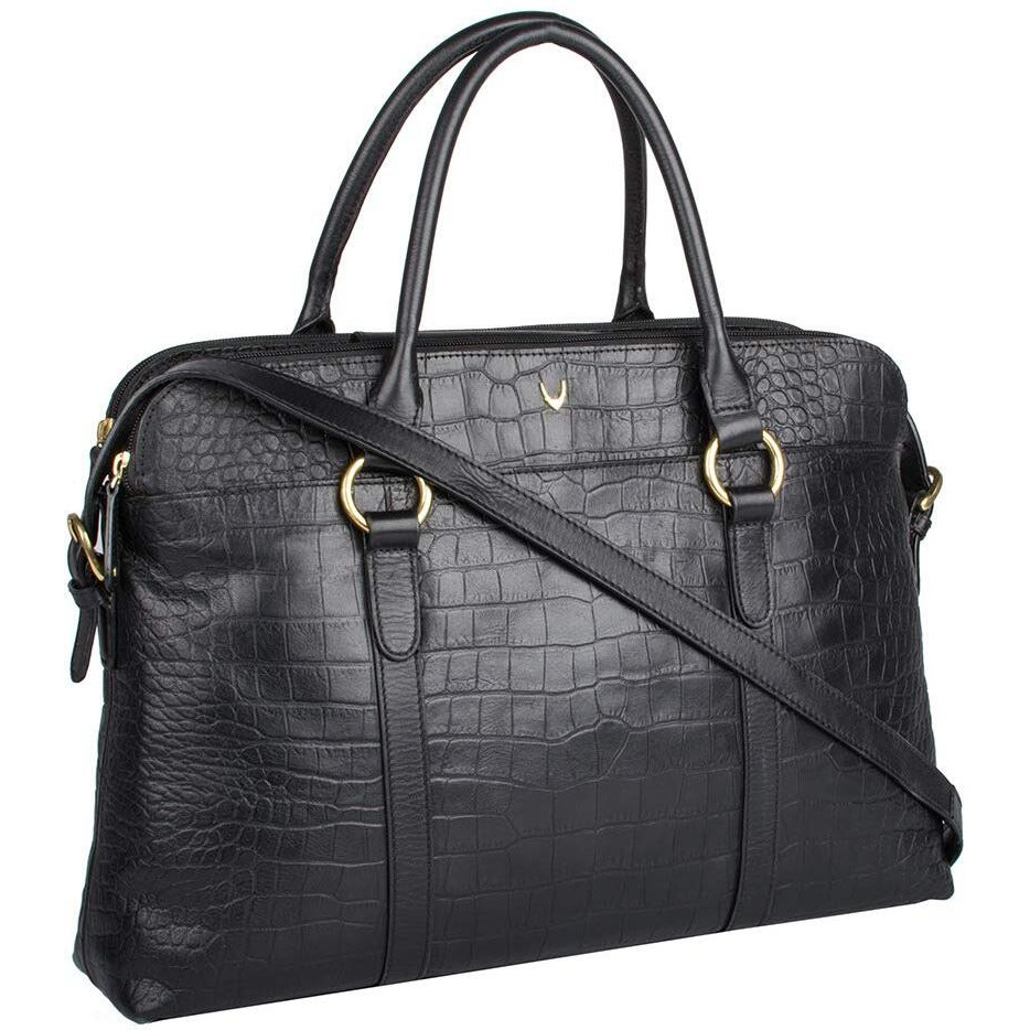 Hidesign Women's Shoulder Bag (Black)