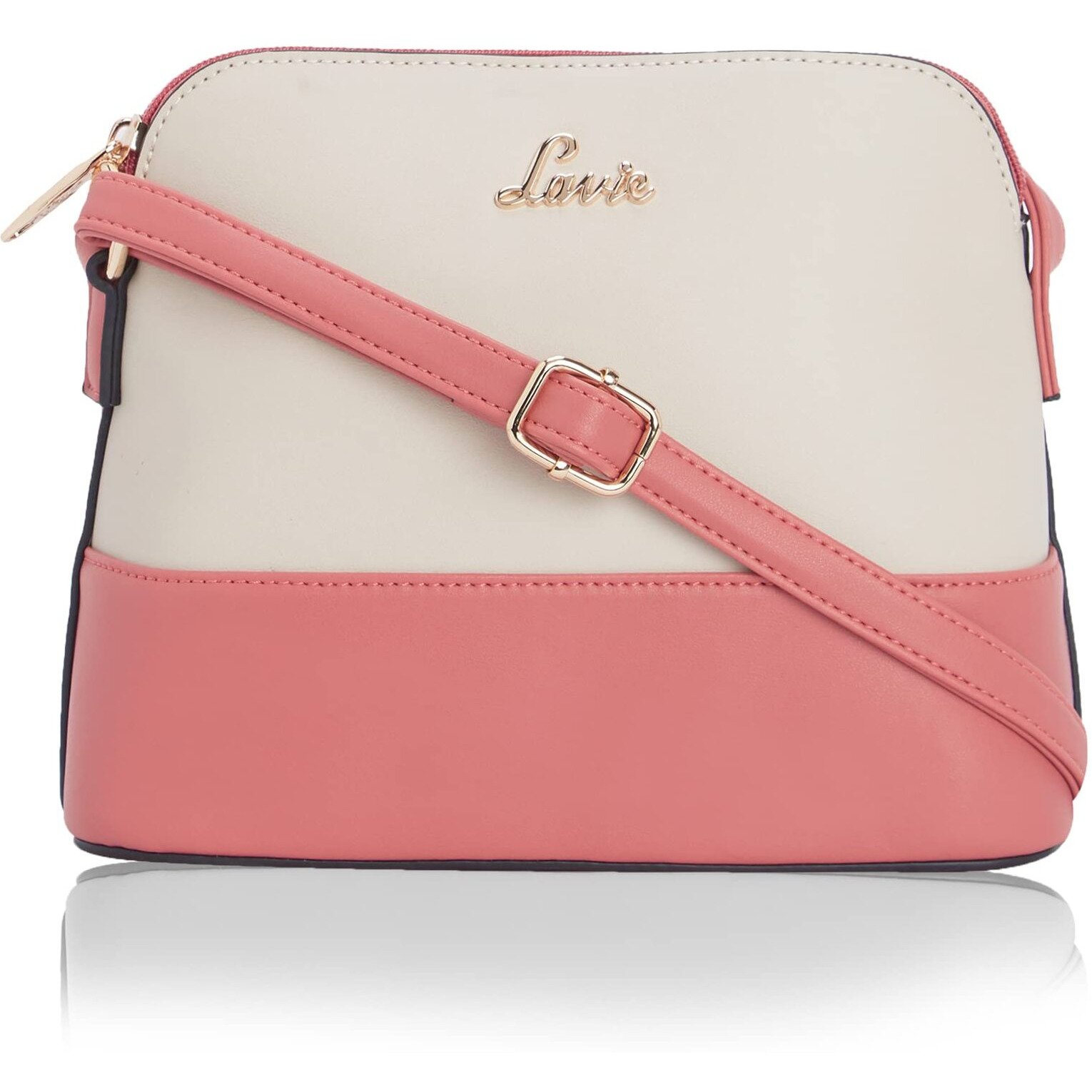 Lavie 20 Women's Sling Bag (Coral) RIGEL CSB CLR BK DME